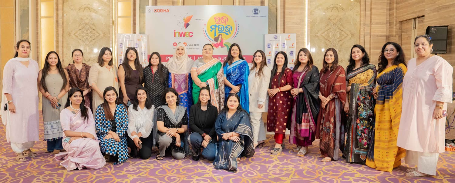 INWEC women entrepreneurs at the Rajo Mauja 2026 press meet